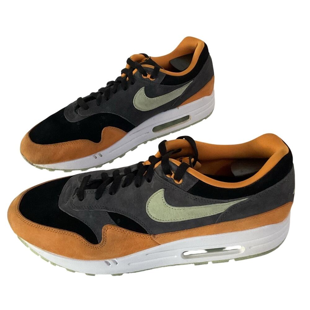 Nike Air Max 1 PRM “Ugly Duckling” Honeydew Men’s Size 13 Orange DZ0482-001